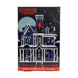 Stranger Things Bath Bombs Countdown Calendar